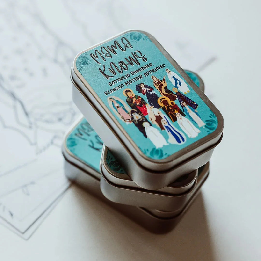 MamaKnows - Catholic Dominoes with the Blessed Virgin (Card Deck)