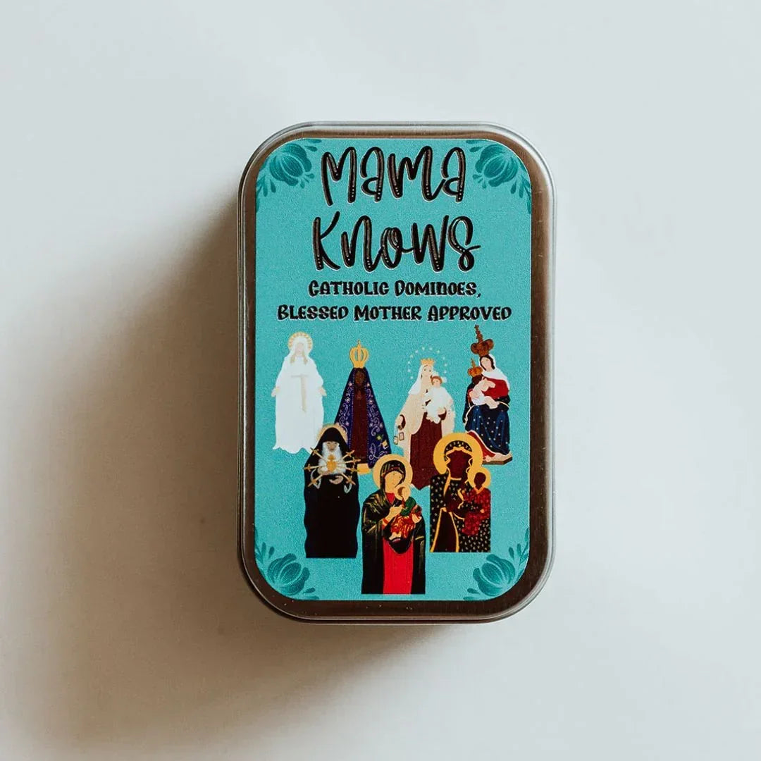 SECONDS - MamaKnows - Catholic Dominoes with the Blessed Virgin (Set 2)