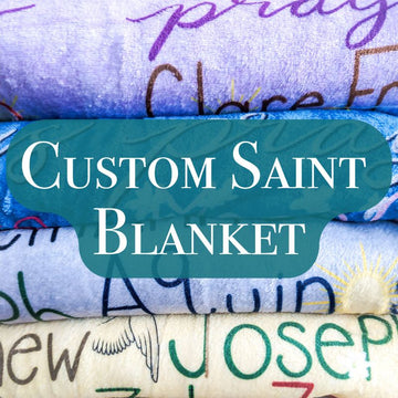 Custom Saint Blanket