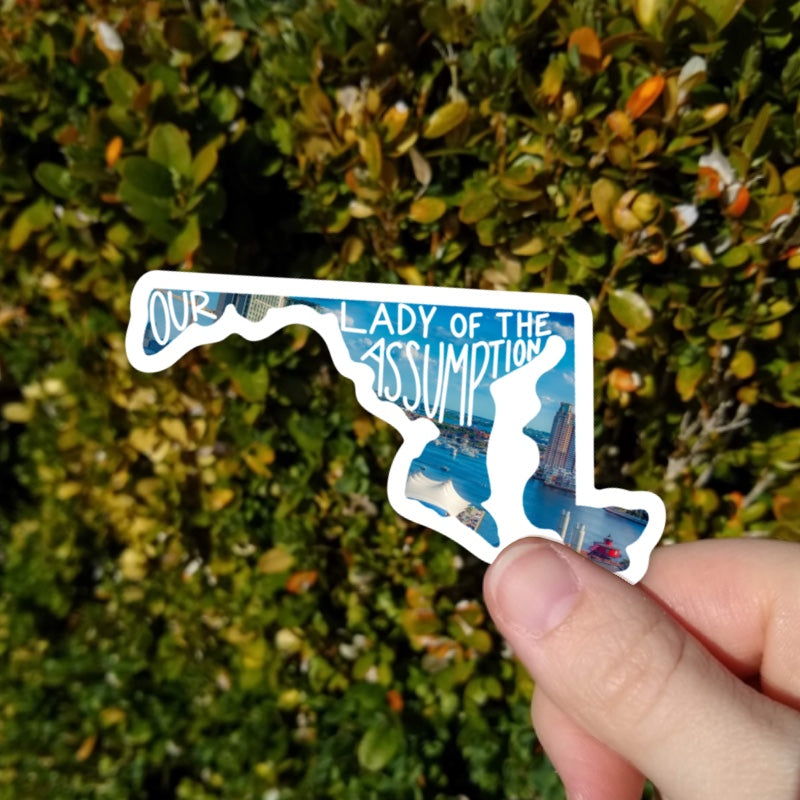 Maryland (Our Lady of the Assumption) State Sticker