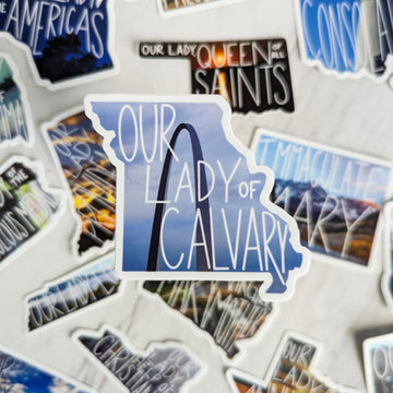 Missouri (Our Lady of Calvary) State Sticker