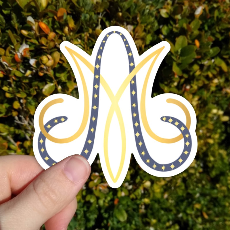 Mother of the Church Auspice Maria Sticker