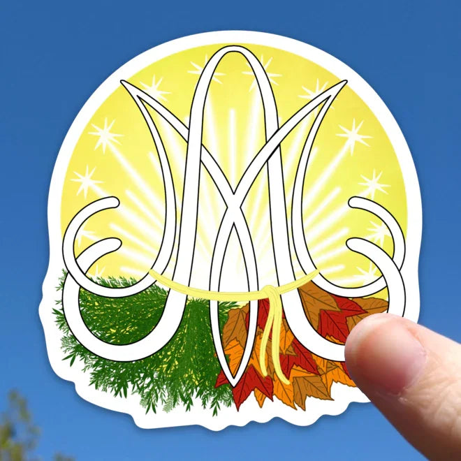 Our Lady of Champion (Good Help) Auspice Maria Sticker