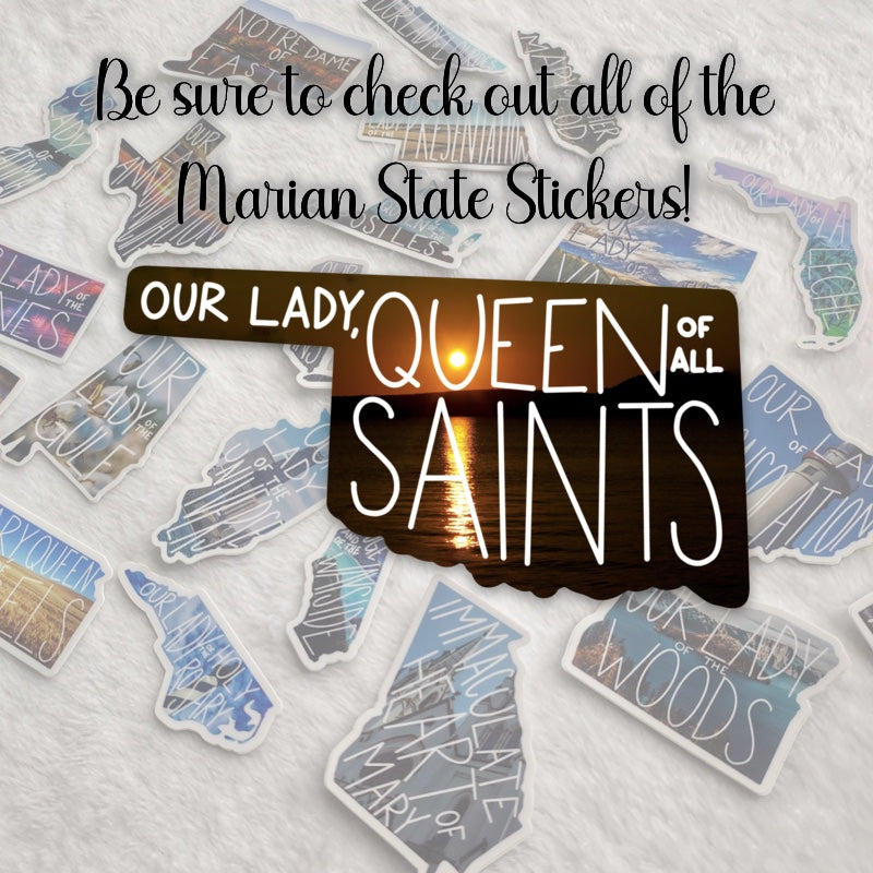 Oklahoma (Our Lady, Queen of All Saints) State Sticker