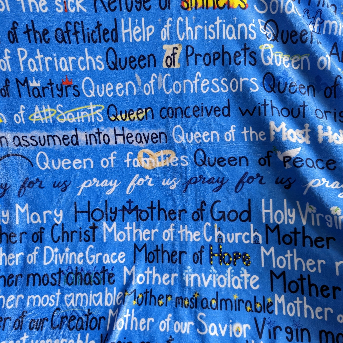 Mary's Litany Blanket (Litany of Loreto)