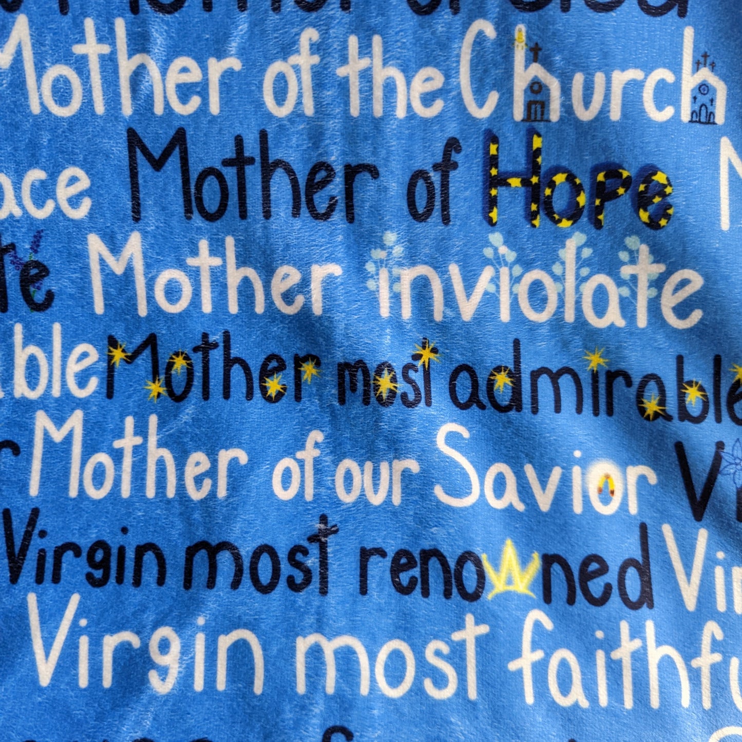 Mary's Litany Blanket (Litany of Loreto)