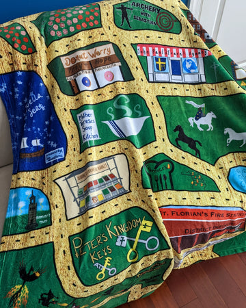 Streets of Gold Play Mat & Blanket