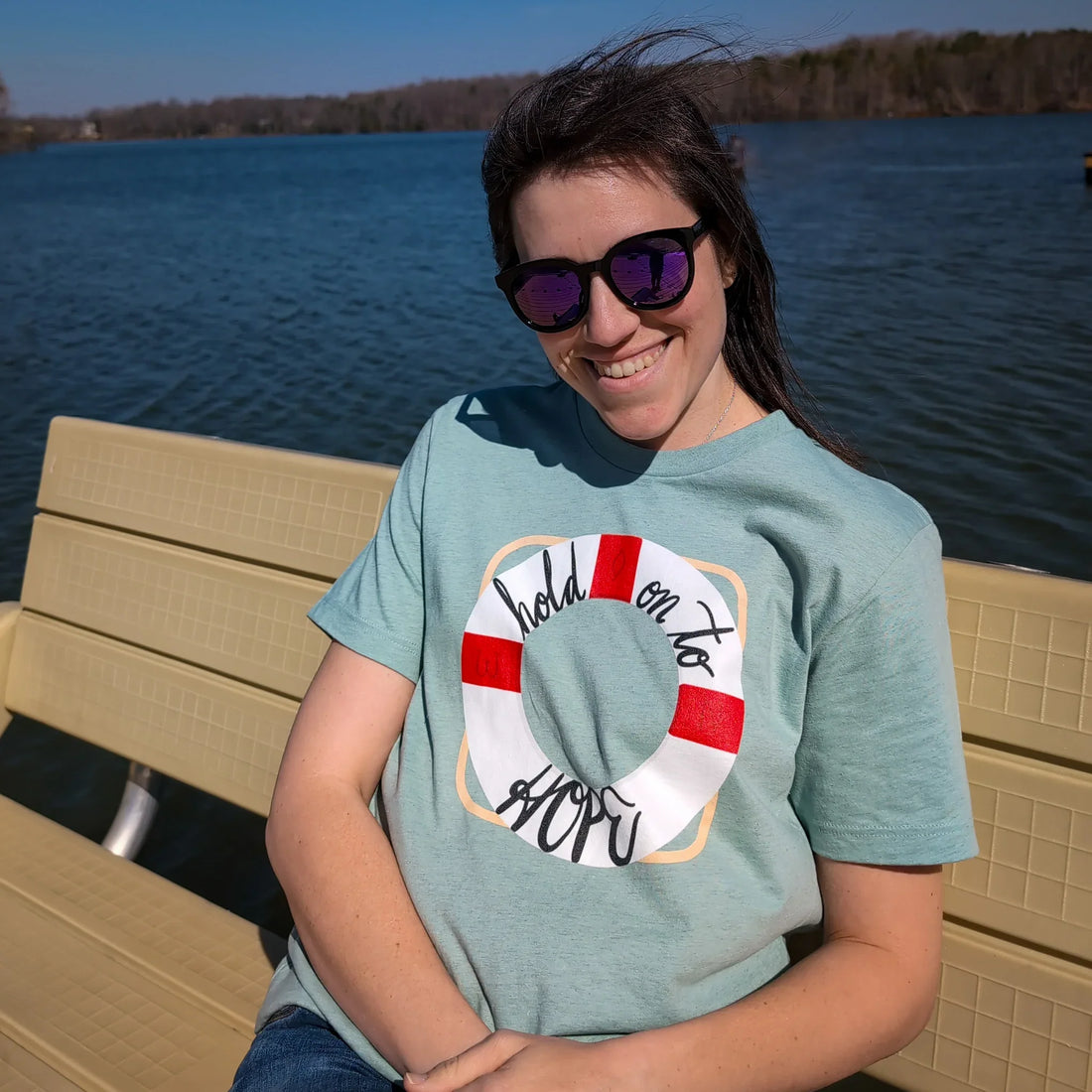 Hold On To Hope Catholic T-Shirt