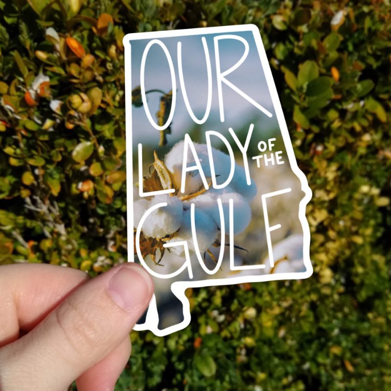 Alabama (Our Lady of the Gulf) Sticker