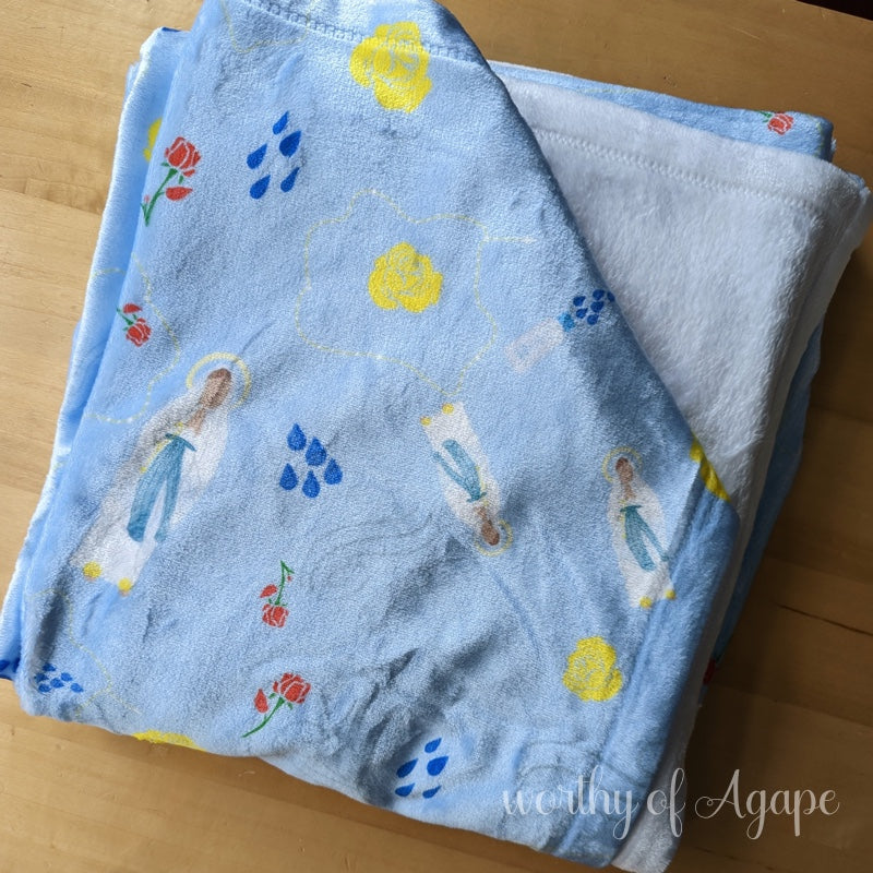 Our Lady of Lourdes - Blue