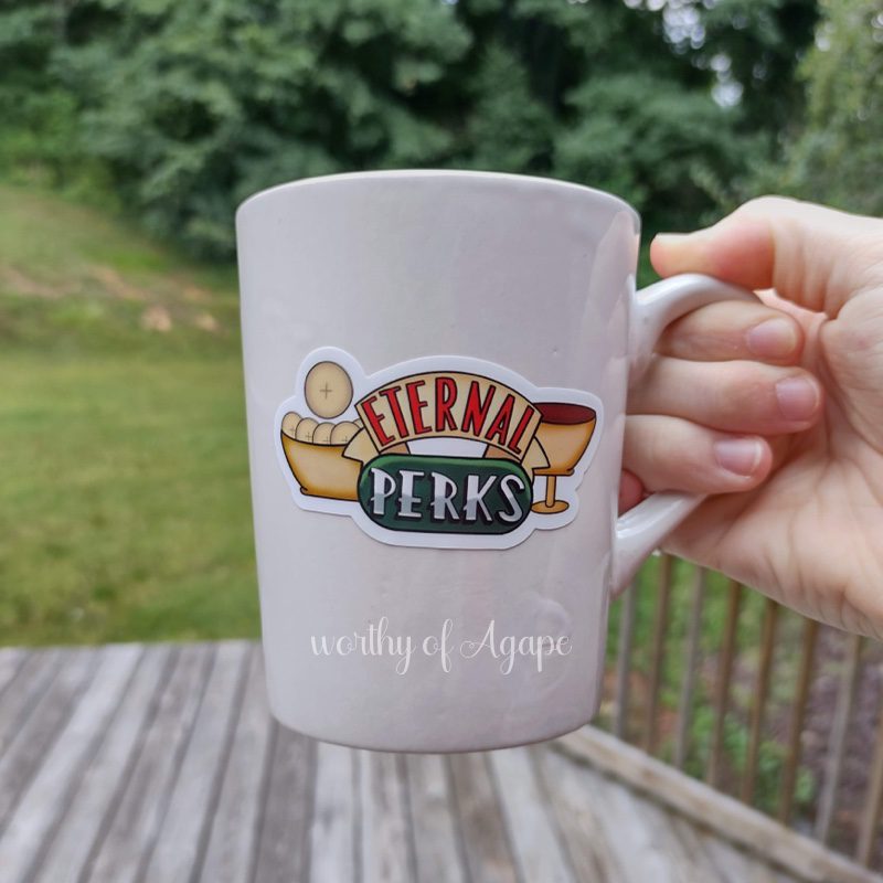 Eternal Perks Vinyl Sticker