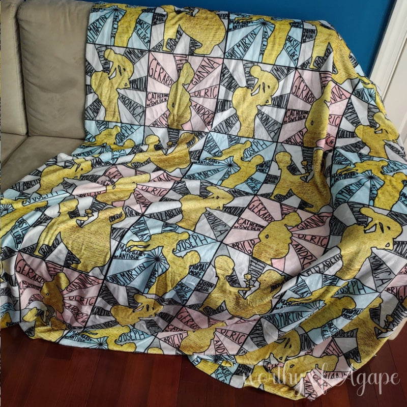 Family Patron Saints Blanket