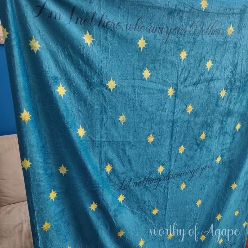 Our Lady of Guadalupe Mantle Blanket
