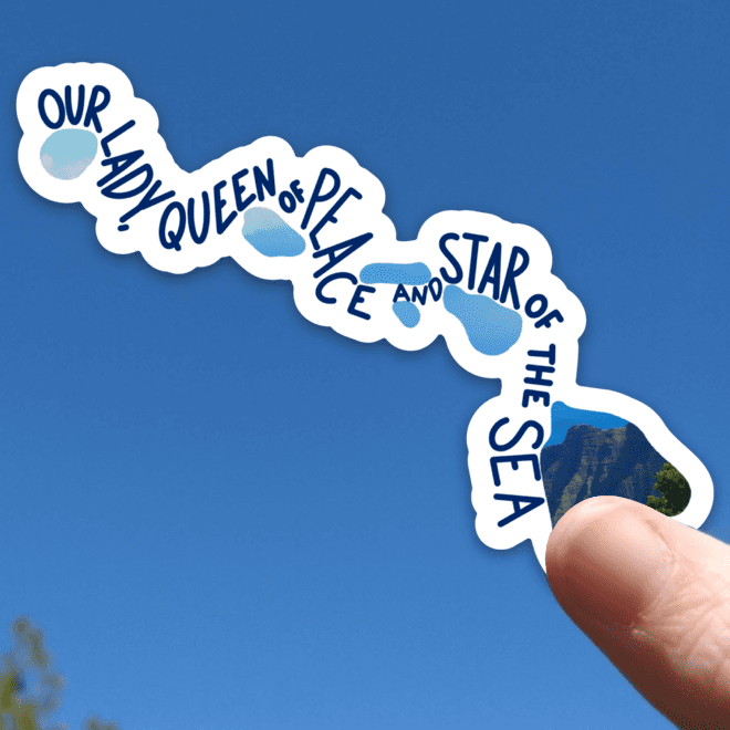 Hawaii (Our Lady, Queen of Peace and Star of the Sea) Sticker