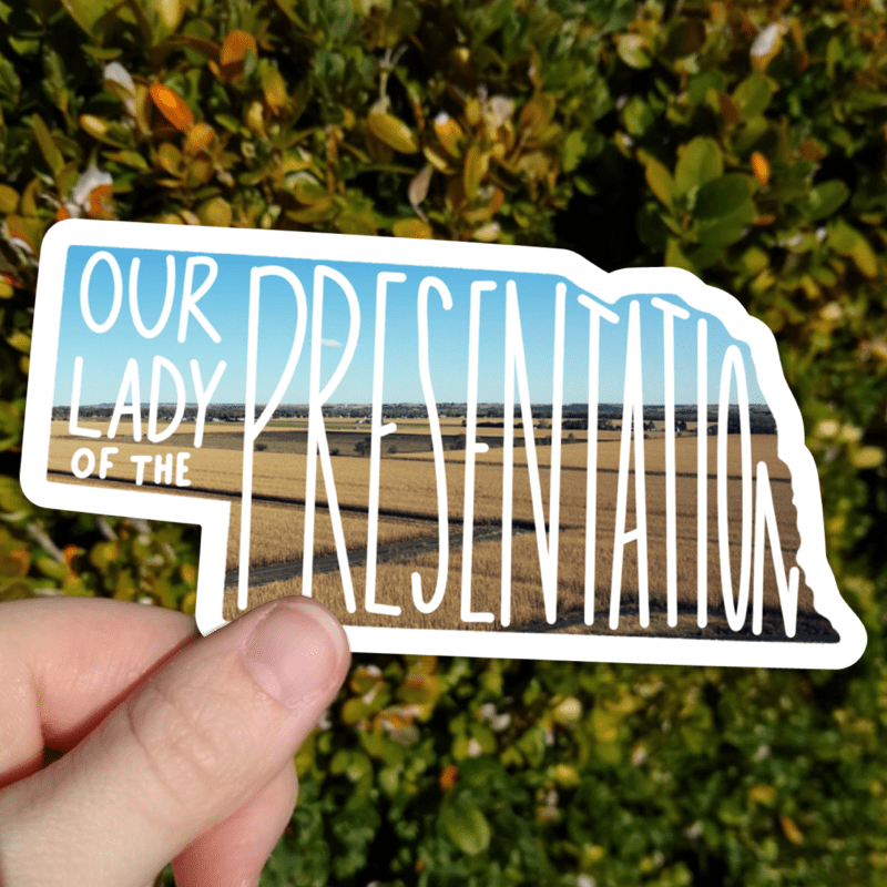Nebraska (Our Lady of the Presentation) Sticker