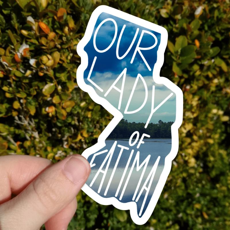 New Jersey (Our Lady of Fatima) Sticker