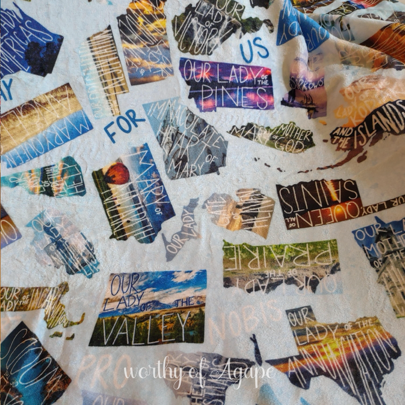 Our Lady of the States Blanket
