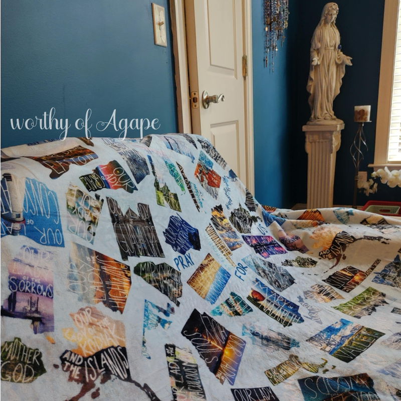 Our Lady of the States Blanket