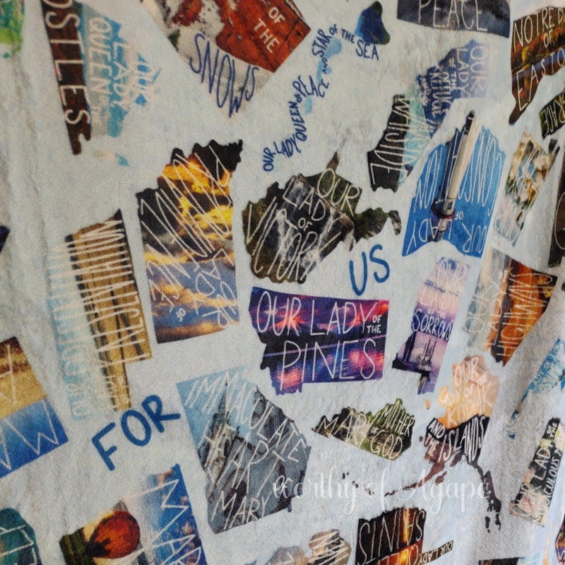 Our Lady of the States Blanket