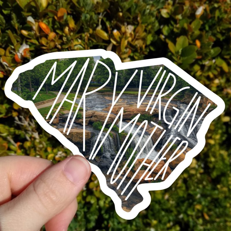South Carolina (Mary Virgin Mother) Sticker