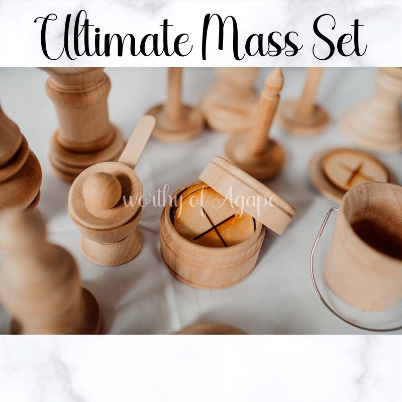 Natural Wood Ultimate Mass Set