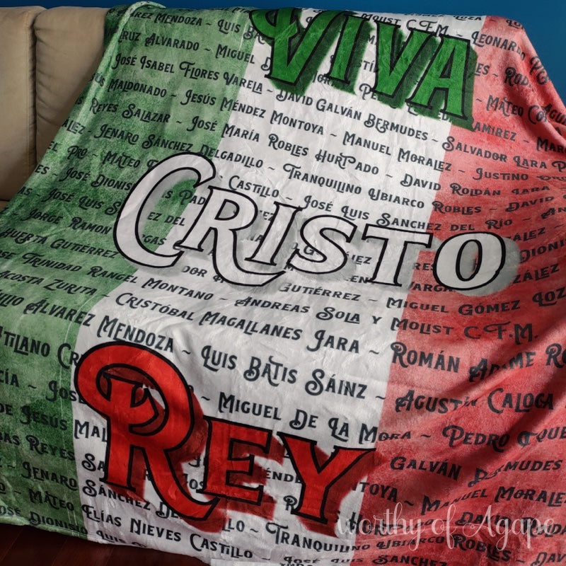Viva Cristo Rey Blanket