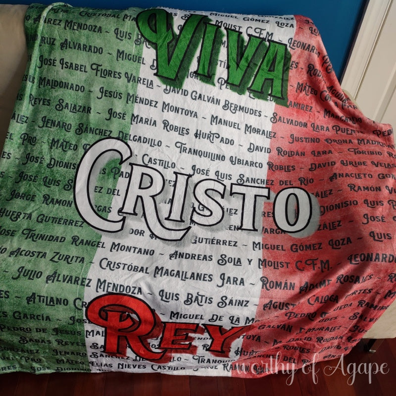 Viva Cristo Rey Blanket