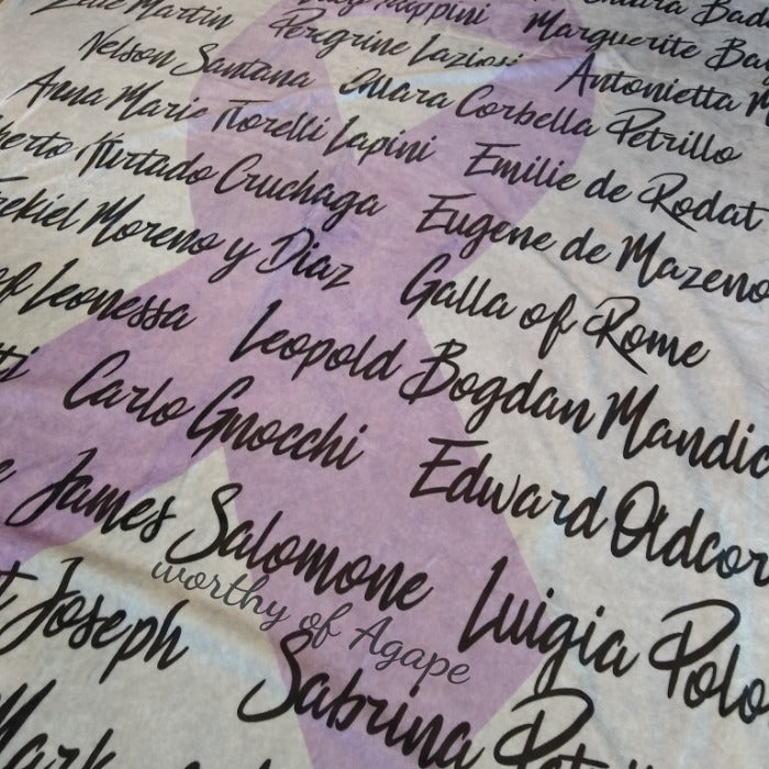Saints Who Had Cancer Blanket