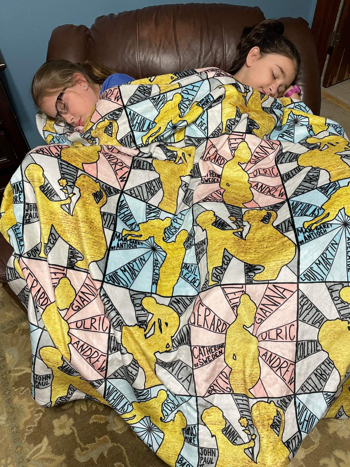 Family Patron Saints Blanket