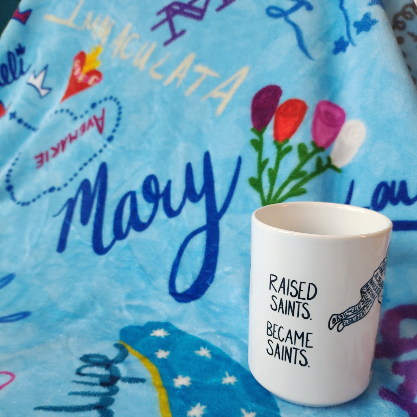 Names of Our Lady Blanket