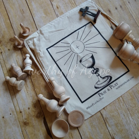 Natural Wood Basic Mass Set