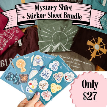 $27 T-Shirt + Sticker Sheet Bundle