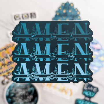 AMEN Catholic Sticker