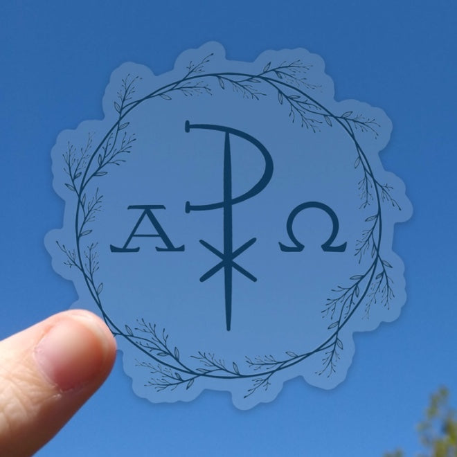 Chi Rho Sticker