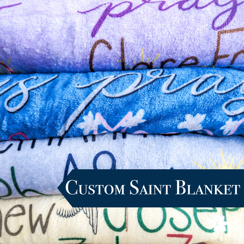 Custom Saint Blanket