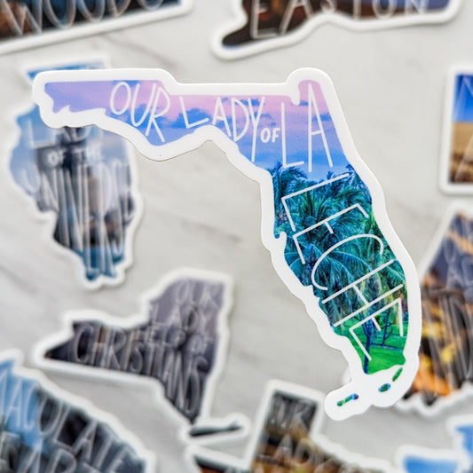 Florida (Our Lady of La Leche) Sticker