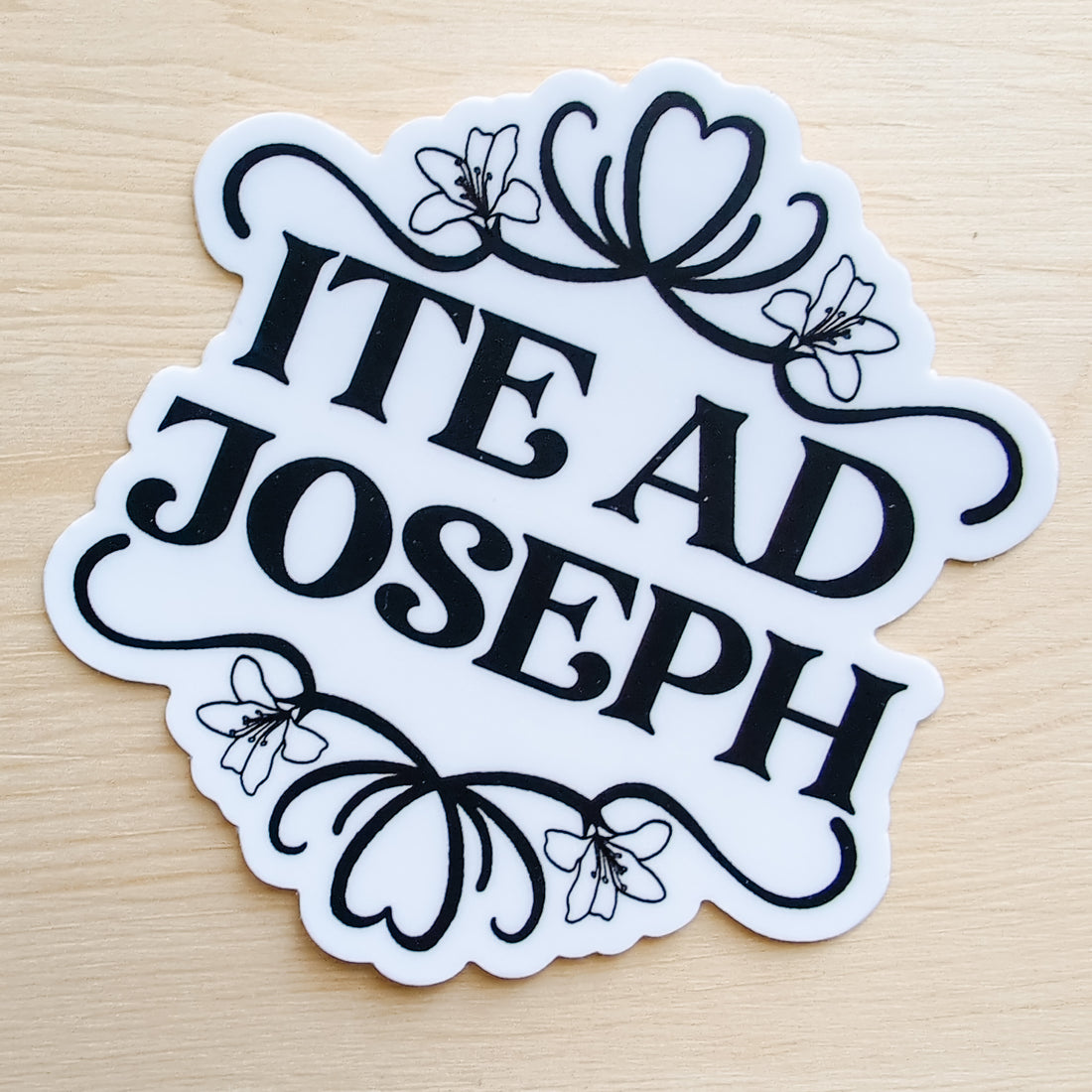 Ite Ad Joseph Sticker