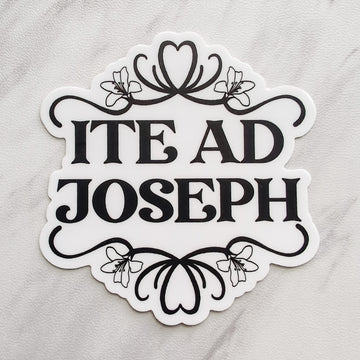 Ite Ad Joseph Sticker