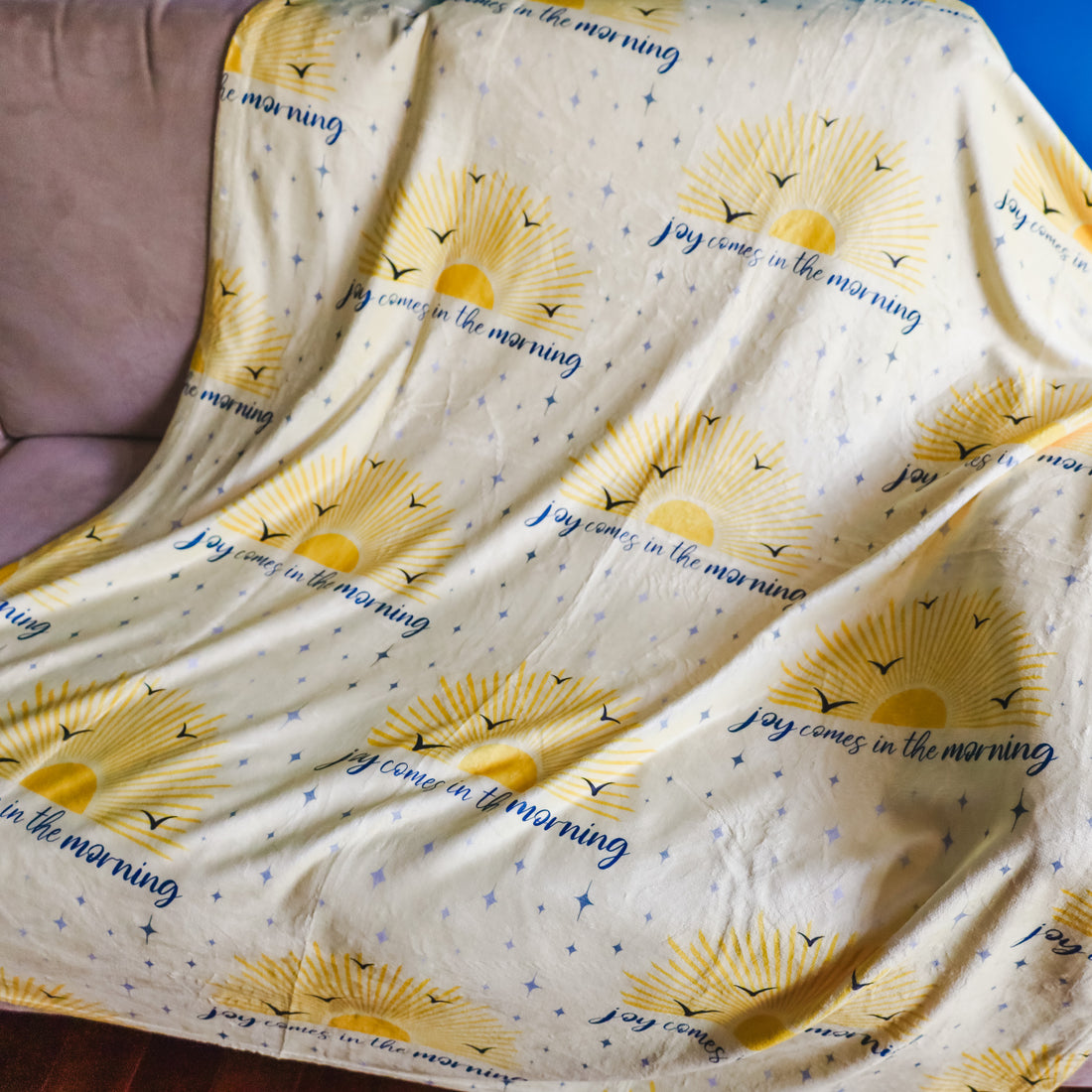 Joy Comes in the Morning Blanket (Psalm 30)