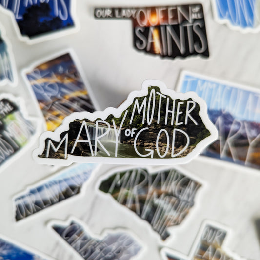 Kentucky (Mary Mother of God) Sticker