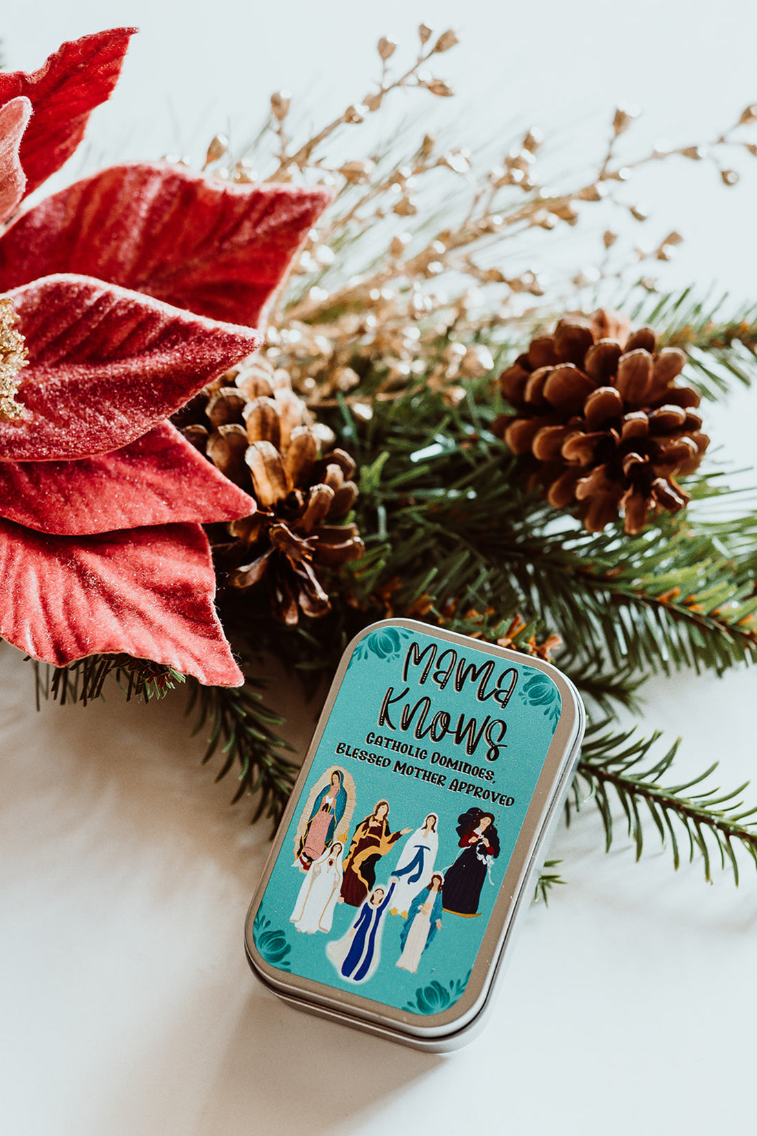 SECONDS - MamaKnows - Catholic Dominoes with the Blessed Virgin (Set 1)