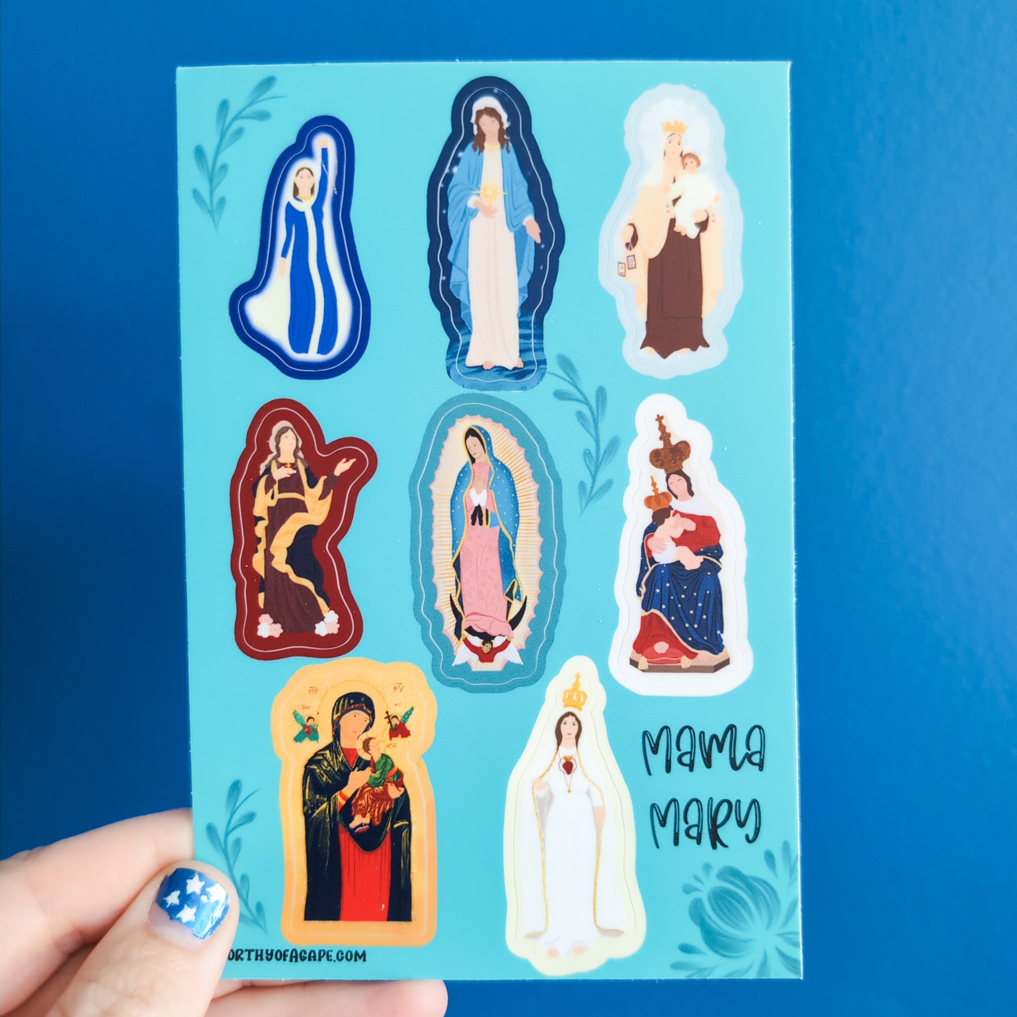 Mama Mary Sticker Sheet