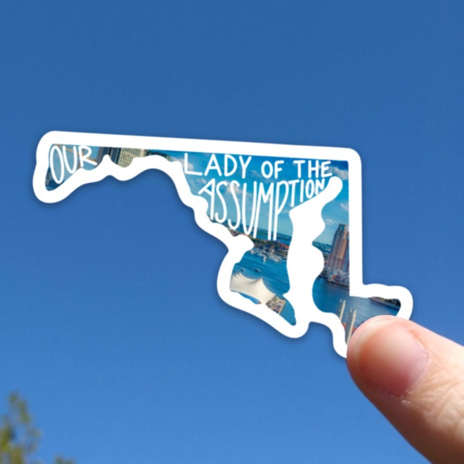 Maryland (Our Lady of the Assumption) State Sticker