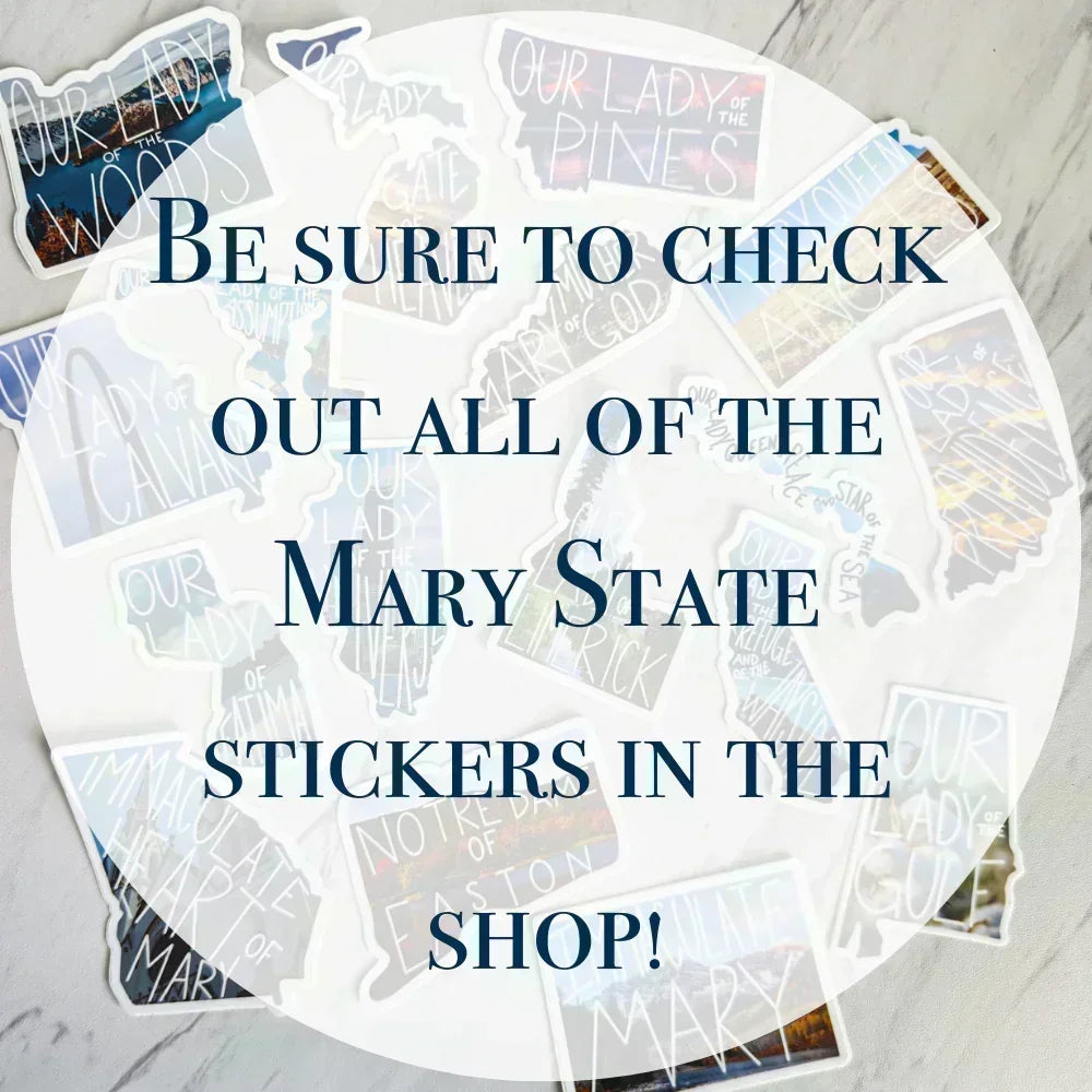 Maryland (Our Lady of the Assumption) State Sticker