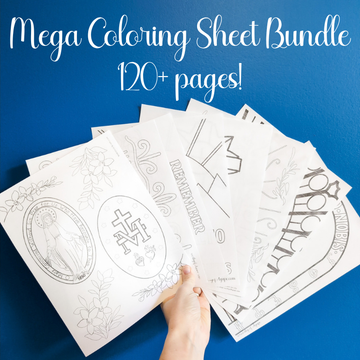 Mega Coloring Sheet Bundle
