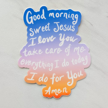 Morning Offering Sticker