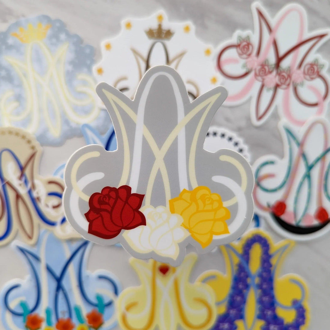 Mystical Rose Auspice Maria Sticker