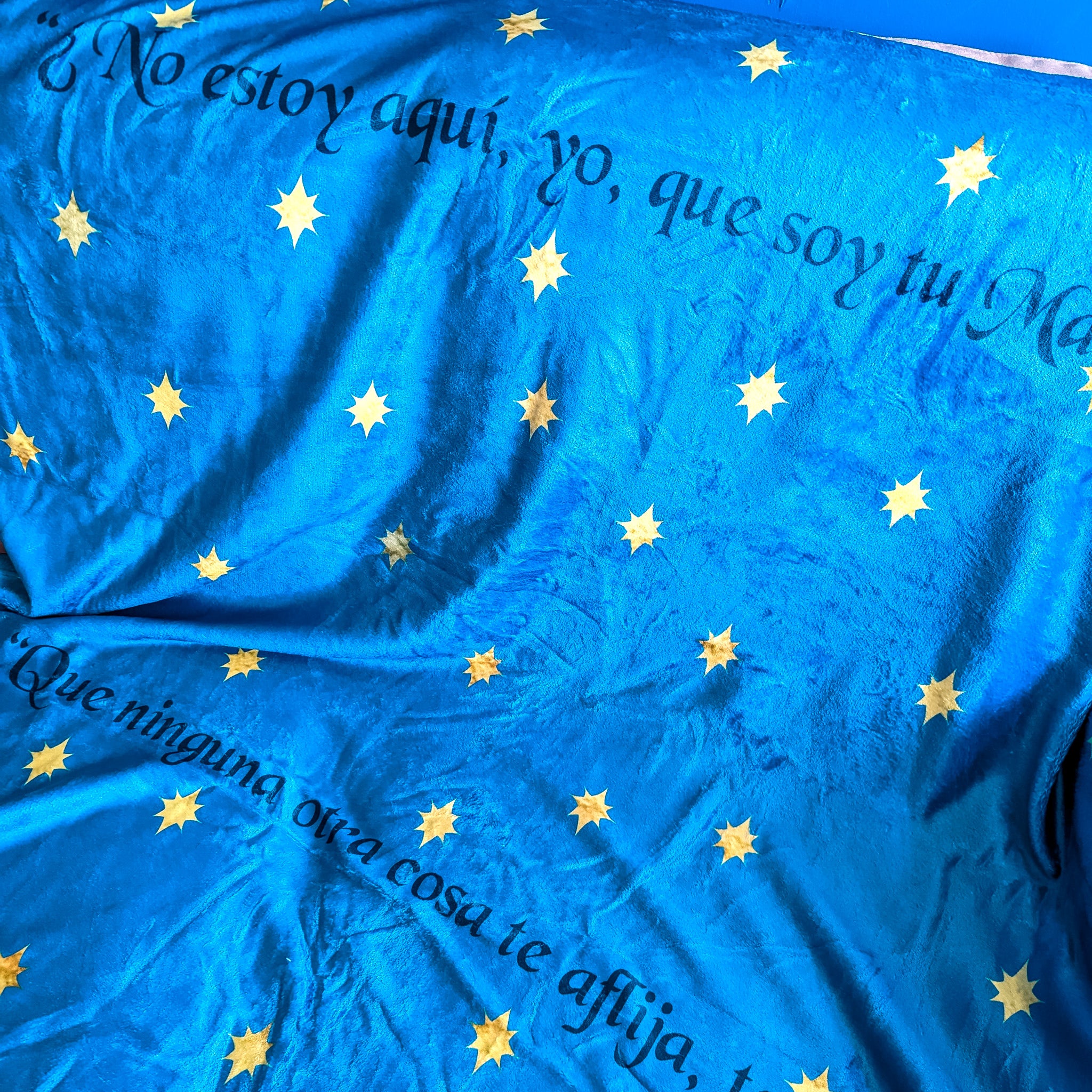 Our Lady of Guadalupe Mantle Blanket - SPANISH