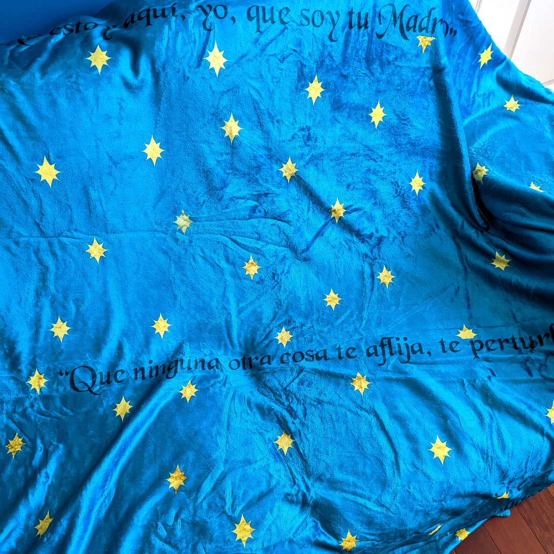 Our Lady of Guadalupe Mantle Blanket - SPANISH