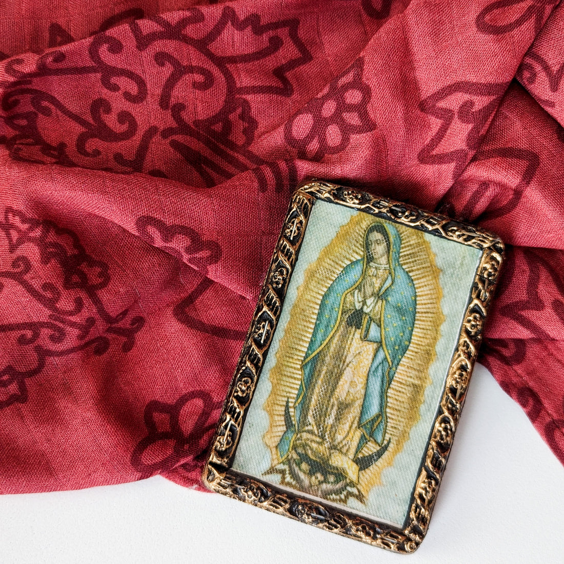 Our Lady of Guadalupe Swaddle and Scarf